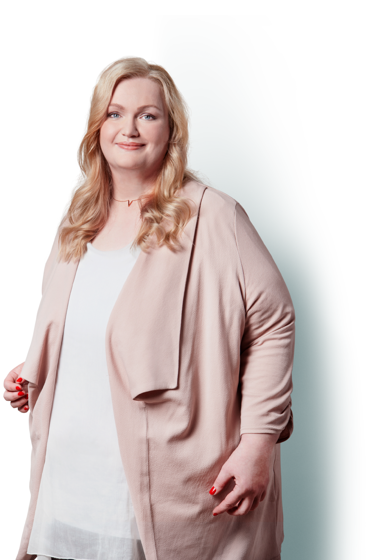 Victoria Pawleck in lächelnder Poste