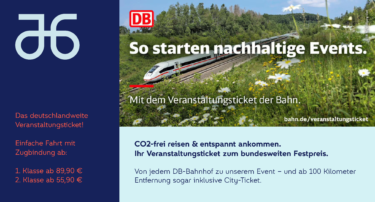 DB Veranstaltungsticket Banner